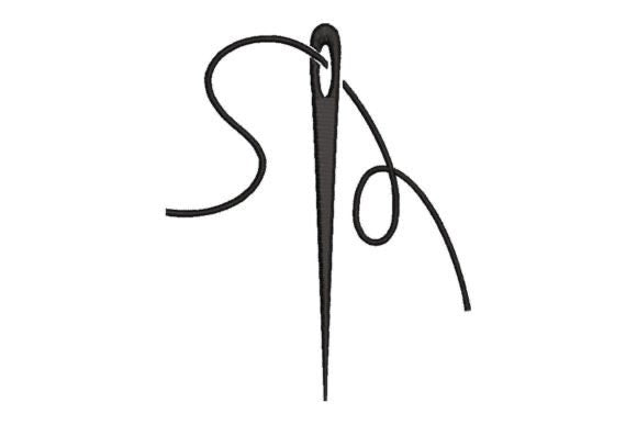 Embroidery Needle and Thread