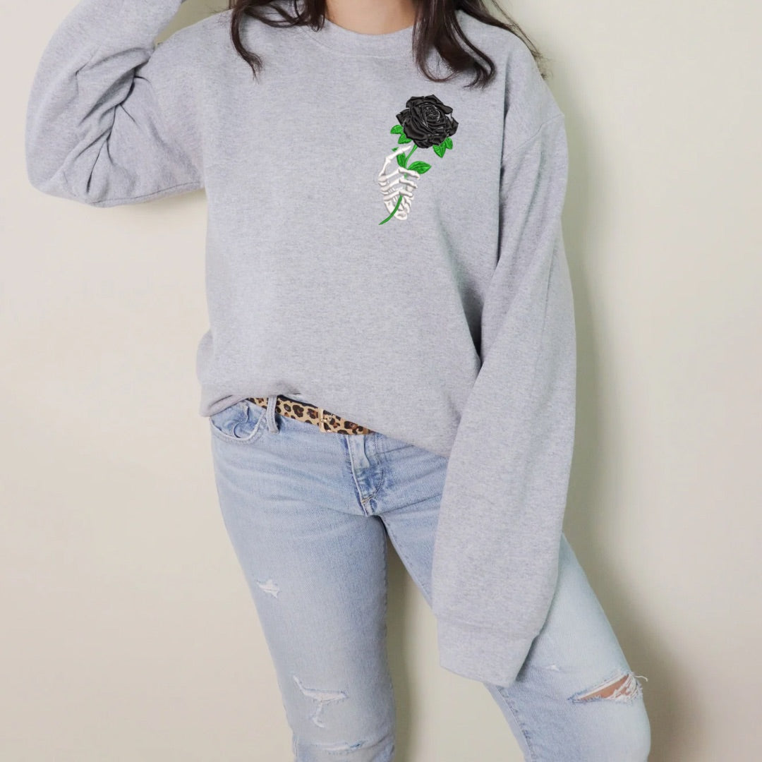 Till Death | Skull Hold Rose