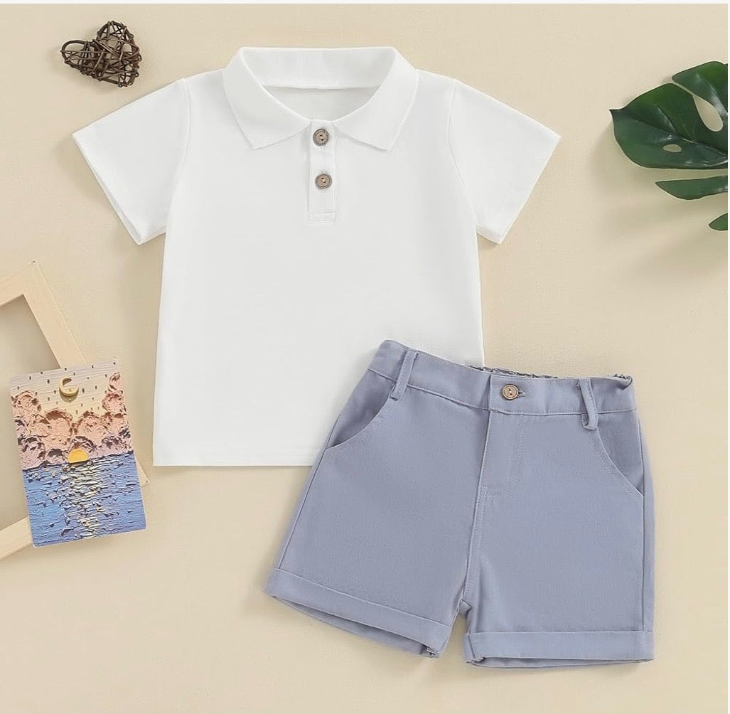 Button Boy Outfit #1