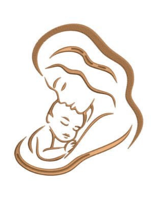 Night Mother’s Love Silhouett