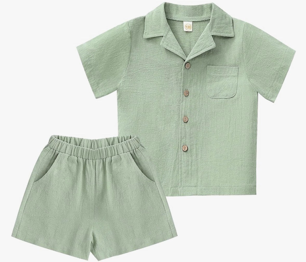 Button Up Boy Outfit #2