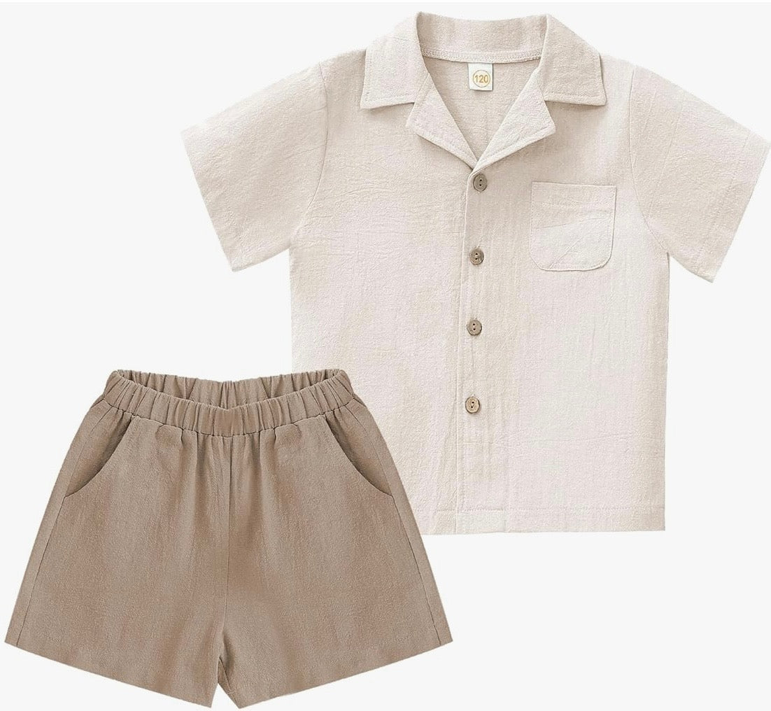Button Up Boy Outfit #2