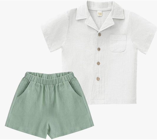 Button Up Boy Outfit #2