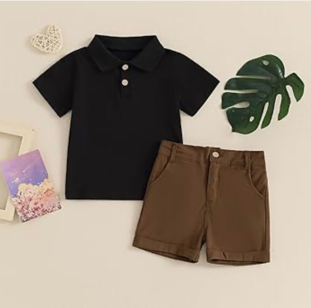 Button Boy Outfit #1