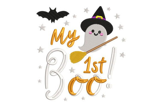"My First Boo" – Baby Halloween Shirt / Onesie